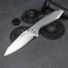 Ніж складаний туристичний Ruike P135-SF, Sandvik 14C28N, сталь, сірий