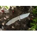 Ніж складаний туристичний Ruike P138-W, Sandvik 14C28N, G10, бежевий