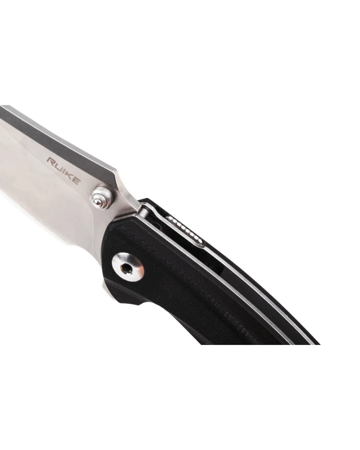 Ніж складаний туристичний Ruike P155-B, Sandvik 14C28N, G10, чорний