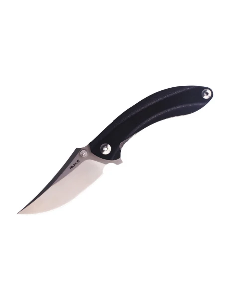 Ніж складаний туристичний Ruike P155-B, Sandvik 14C28N, G10, чорний