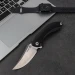 Ніж складаний туристичний Ruike P155-B, Sandvik 14C28N, G10, чорний