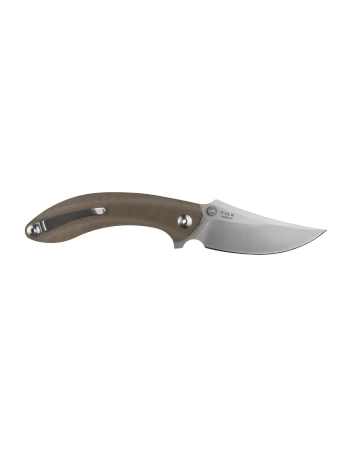 Ніж складаний туристичний Ruike P155-W, Sandvik 14C28N, G10, зелений