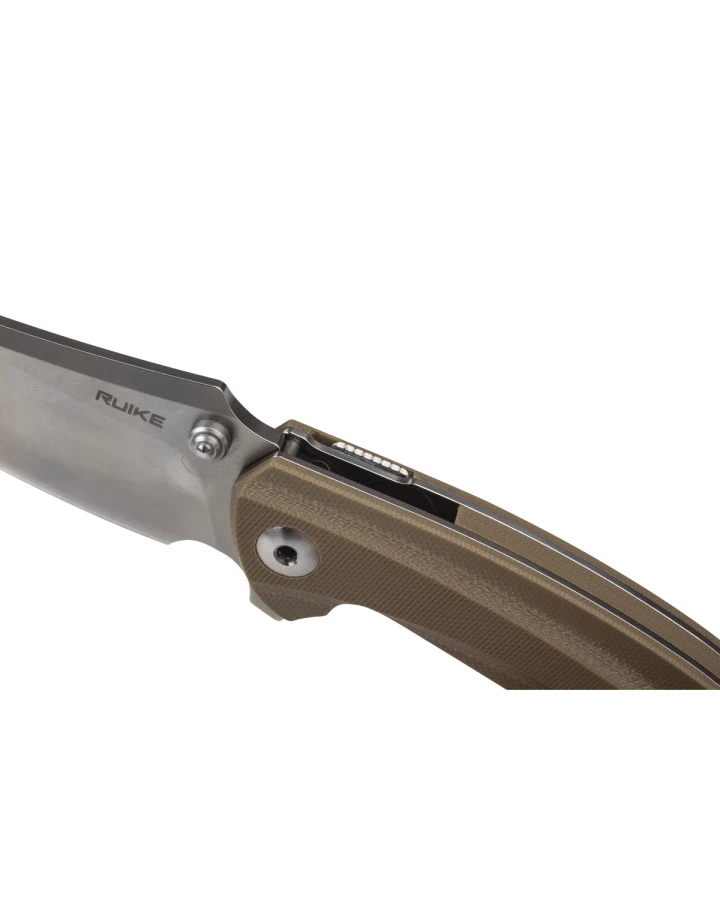 Ніж складаний туристичний Ruike P155-W, Sandvik 14C28N, G10, зелений