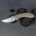 Ніж складаний туристичний Ruike P155-W, Sandvik 14C28N, G10, зелений