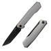 Ніж складаний туристичний Ruike P166-АК P166-AK, Sandvik 14C28N, алюміній, сірий
