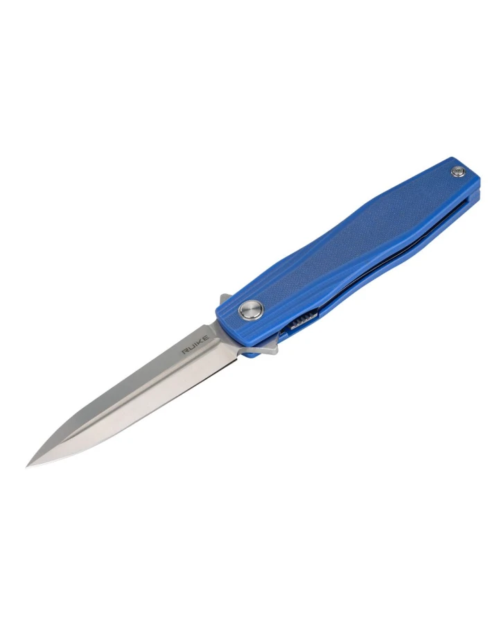 Ніж складаний туристичний Ruike P188-E, D2, G10, синій
