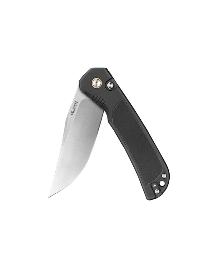 Ніж складаний туристичний Ruike P192-AK, Sandvik 14C28N, алюміній, сірий