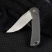 Ніж складаний туристичний Ruike P192-AK, Sandvik 14C28N, алюміній, сірий
