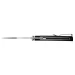 Ніж складаний туристичний Ruike P746-CB, Sandvik 14C28N, G10, чорний