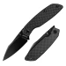 Ніж складаний туристичний Ruike P746-CB2, Sandvik 14C28N, G10, чорний