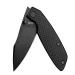 Ніж складаний туристичний Ruike P746-CB2, Sandvik 14C28N, G10, чорний