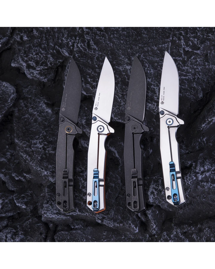 Ніж складаний туристичний Ruike P801-G, Sandvik 14C28N, G10, зелений