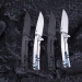 Ніж складаний туристичний Ruike P801-G, Sandvik 14C28N, G10, зелений