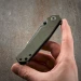 Ніж складаний туристичний Ruike P801-G, Sandvik 14C28N, G10, зелений