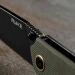 Ніж складаний туристичний Ruike P801-G, Sandvik 14C28N, G10, зелений