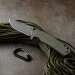 Ніж складаний туристичний Ruike P801-G, Sandvik 14C28N, G10, зелений