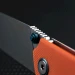 Ніж складаний туристичний Ruike P801-J, Sandvik 14C28N, G10, помаранчевий