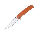Ніж складаний туристичний Ruike P801-J, Sandvik 14C28N, G10, помаранчевий