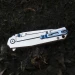 Ніж складаний туристичний Ruike P801-J, Sandvik 14C28N, G10, помаранчевий