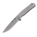 Ніж складаний туристичний Ruike P801-SF, Sandvik 14C28N, сталь, сірий