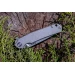 Ніж складаний туристичний Ruike P801-SF, Sandvik 14C28N, сталь, сірий