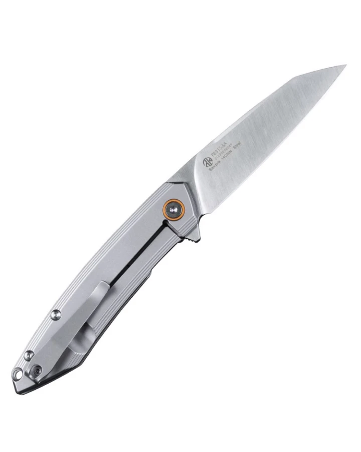 Ніж складаний туристичний Ruike P831S-SA, Sandvik 14C28N, сталь, сірий