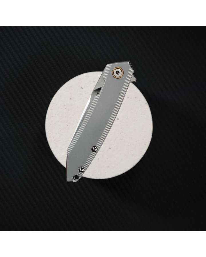 Ніж складаний туристичний Ruike P831S-SA, Sandvik 14C28N, сталь, сірий