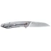 Ніж складаний туристичний Ruike P831S-SA, Sandvik 14C28N, сталь, сірий