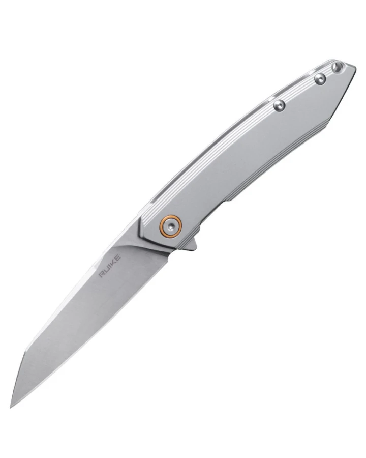 Ніж складаний туристичний Ruike P831S-SA, Sandvik 14C28N, сталь, сірий