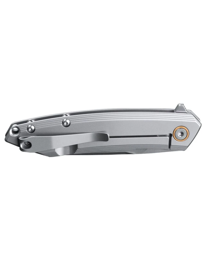 Ніж складаний туристичний Ruike P831S-SA, Sandvik 14C28N, сталь, сірий