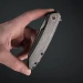 Ніж складаний туристичний Ruike P831S-SB, Sandvik 14C28N, сталь, чорний