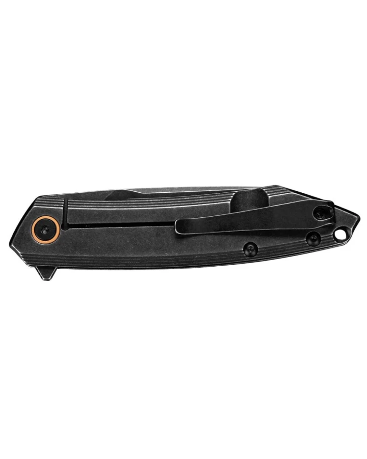 Ніж складаний туристичний Ruike P831S-SB, Sandvik 14C28N, сталь, чорний