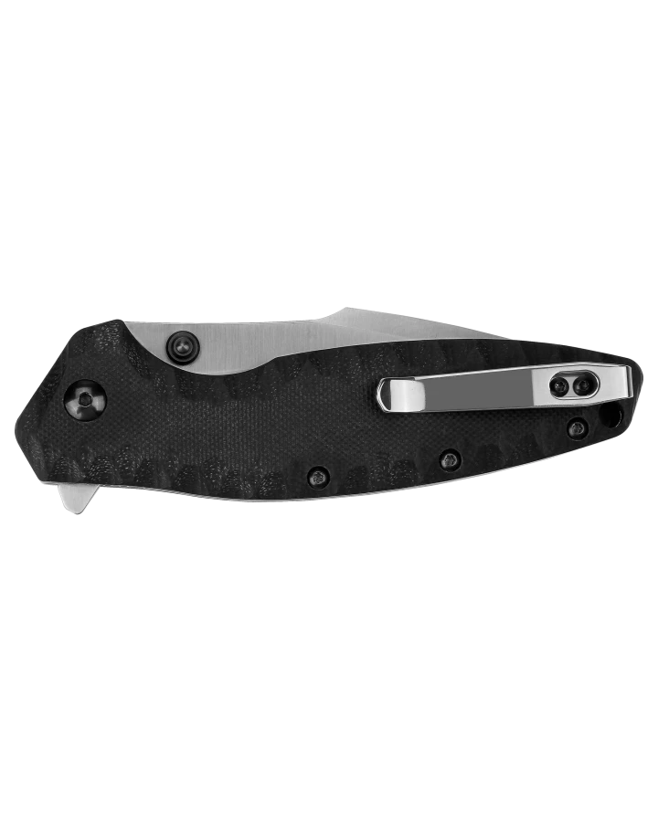 Ніж складаний туристичний Ruike P843-B, Sandvik 12C27, G10, чорний