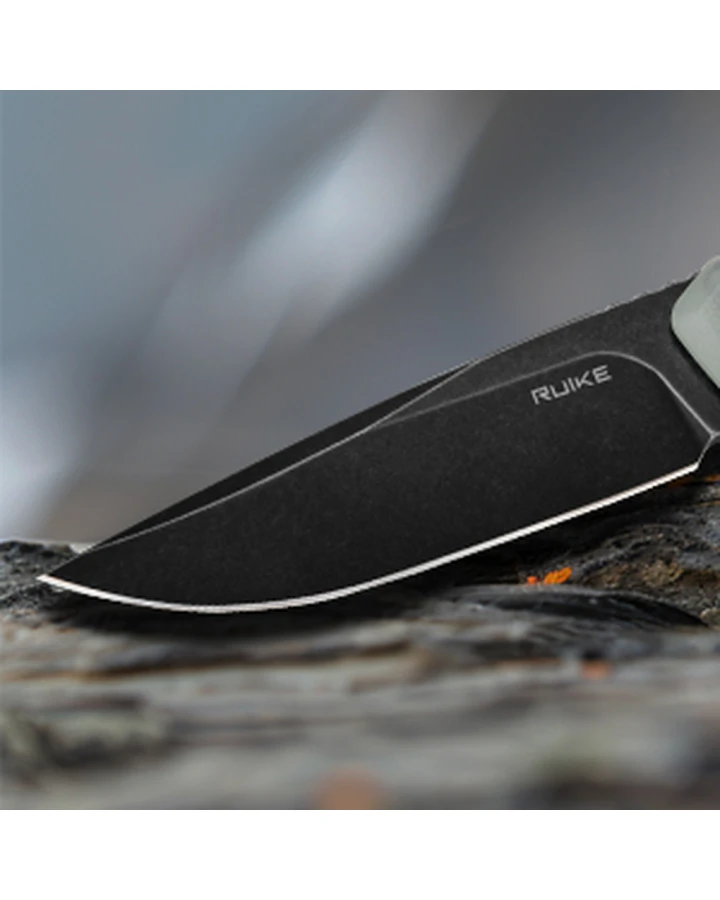 Ніж складаний туристичний Ruike P873-C, Sandvik 14C28N, G10, білий