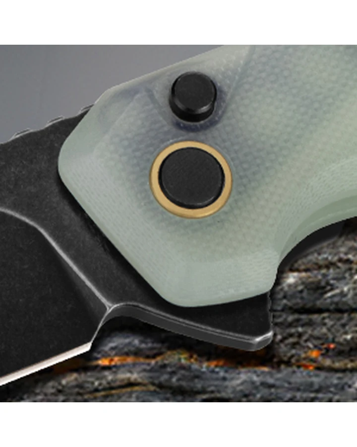 Ніж складаний туристичний Ruike P873-C, Sandvik 14C28N, G10, білий