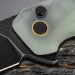 Ніж складаний туристичний Ruike P873-C, Sandvik 14C28N, G10, білий