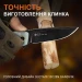 Ніж складаний туристичний Ruike P873-C, Sandvik 14C28N, G10, білий