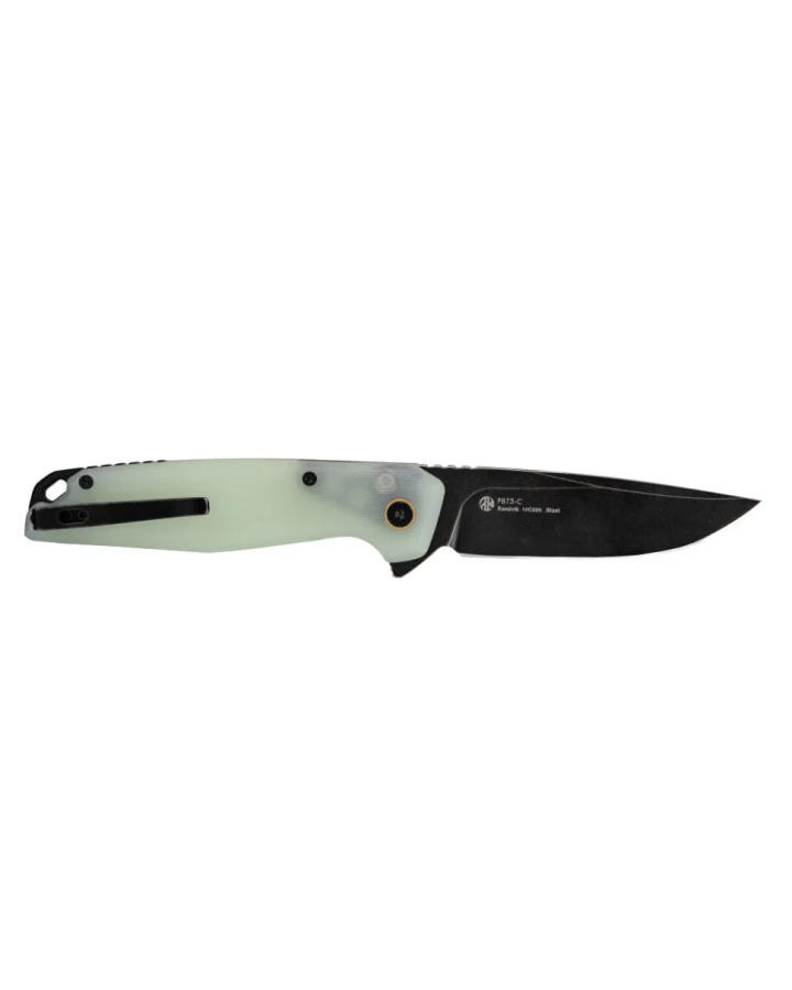 Ніж складаний туристичний Ruike P873-C, Sandvik 14C28N, G10, білий