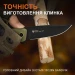 Ніж складаний туристичний Ruike P873-G, Sandvik 14C28N, G10, зелений