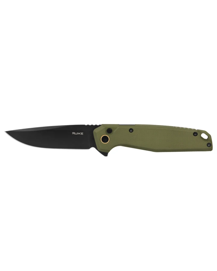 Ніж складаний туристичний Ruike P873-G, Sandvik 14C28N, G10, зелений