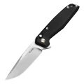Ніж складаний туристичний Ruike P873-MB, Sandvik 14C28N, G10, чорний