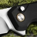 Ніж складаний туристичний Ruike P873-MB, Sandvik 14C28N, G10, чорний