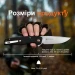 Ніж складаний туристичний Ruike P873-MB, Sandvik 14C28N, G10, чорний