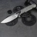 Ніж складаний туристичний Ruike P875-SZ, Sandvik 14C28N, сталь, сірий