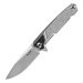 Ніж складаний туристичний Ruike P875-SZ, Sandvik 14C28N, сталь, сірий
