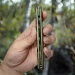 Ніж складаний туристичний Ruike P878-AG, Sandvik 14C28N, алюміній, зелений