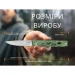 Ніж складаний туристичний Ruike P878-AK, Sandvik 14C28N, алюміній, сірий