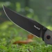 Ніж складаний туристичний Ruike P882-B, Sandvik 12C27, G10, чорний