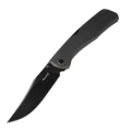 Ніж складаний туристичний Ruike P882-B, Sandvik 12C27, G10, чорний
