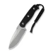 Ніж фіксований мисливський Sencut Toxodon S24036-1, 9Cr18MoV, G10, чорний